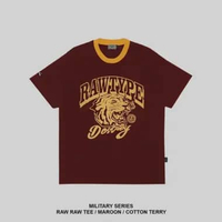 RAWTYPE RIOT Raw Raw Tees - Maroon XL