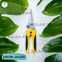 GUNTING LURUS SERBAGUNA DAHAN RANTING SOLIGEN SLM 08 STAINLESS STEEL