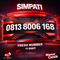 Nomor Cantik Simpati Kartu Perdana Cantik 11 Digit 168