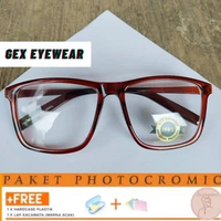 SKY - KACAMATA PHOTOCROMIC 3003 | GRATIS LENSA MINUS | KACAMATA ANTIRADIASI BLUERAY | BLUECROMIC | M
