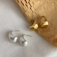 Anting Fashion Hijab gaya Korea 925 jarum perak