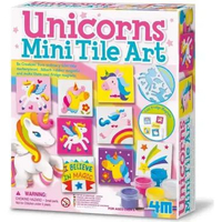 4M MAINAN ANAK UNICORN MINI TILE ART KIT ORI 4M UNICORN MINI TILE ART