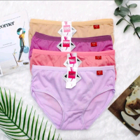 Paket 6Pcs Celana Dalam Wanita Dewasa Polos CD Perempuan Dewasa XNS 9900 Polos Enak di Pakai Lembut