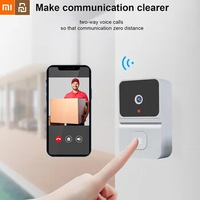 Xiaomi Youpin Wireless Doorbell WiFi Outdoor HD Camera Security Door Bell Night Vision Video Intercom Voice Change For Home Gift