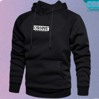 PROMO Sweater Hoodie card1n4l Premium Text putih Pria Wanita bahan tebal unisex hoodie nb