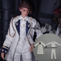 Doll BJD Clothes 1/4 Handsome Doll Clothes Uniform For Dollshe MSD Boy Body Doll accessories luodoll