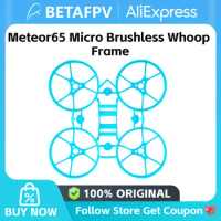 BETAFPV 2PCS Meteor65 65mm Micro Brushless Whoop Frame Kit for Meteor65 1S Brushless FPV Whoop Drone Quadcopter - Random Color