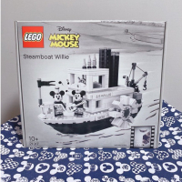 樂高 LEGO®︎|Disney迪士尼米奇 21317 蒸汽船 威利號 成品