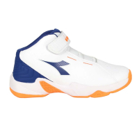 DIADORA 男大童專業籃球鞋-超寬楦-運動 童鞋 DA13066 白藍橘