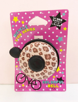【震撼精品百貨】Hello Kitty 凱蒂貓~凱蒂貓 HELLO KITTY 腳踏車車鈴-豹紋#05388