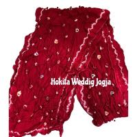 Angkin Jumputan Lembaran/Angkin Wanita/Angkin Batik Jumputan Lembaran Hiasan