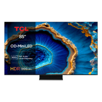 TCL 85型 4K QD Mini LED 144HZ Google TV 量子智能連網液晶顯示器(85C755-基本安裝)