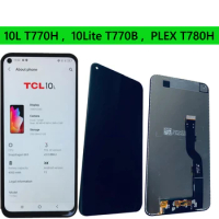 NEW OEM Pantalla For TCL 10L 10 Lite 10Lite T770H T770B Plex T780H LCD Display Touch Screen Replacement Digitizer Panel