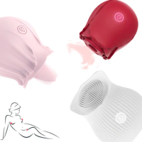 Nipple sucker Jumping Egg Vibrator Breast Massager G Spot Clitoral Stimulation Tongue Licking Sucking Clit Vibrator
