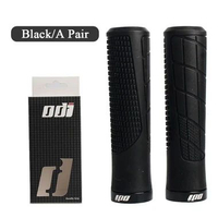Handgrip lock ODI MTB single anti selip handlebar grip pegangan stang Hitam