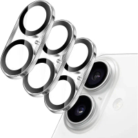 2/4Keping Pelindung Lensa HD 9H untuk iPhone 16 /16 Plus