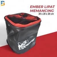 Ember Lipat Ember Mancing Ikan Folding Model Rope Ukuran sedang