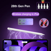 For Apple Pencil 2 iPad Pens With Wireless Charging Palm Rejection Tilt for iPad Air 4 5 Pro 11 12.9 Mini 6 for Apple Stylus Pen