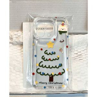 全城熱賣 - 聖誕樹透明手機殼iPhone17保護套可愛卡通小熊裝飾創意設計感適用蘋果16小米15/14/13/12/11華為oppo榮耀vivo小米 12透明【暖冬聖誕樹】