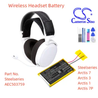 Wireless Headset Battery For AEC503759 Steelseries Arctis 7 3 1 7P Capacity 1200mAh / 4.44Wh Color Black Type Li-Polymer