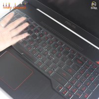 Ultra thin TPU laptop Keyboard Cover Skin Protector For Asus ROG FX503VD FX503VM ROG STRIX GL703VD GL703VM 17" ROG 15.6 inch