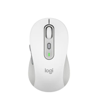 【Logitech 羅技】M750L 大手版多工靜音無線滑鼠(珍珠白)