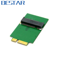 2 Lane M2 NGFF M.2 SATA 80mm to for Apple 2010 2011 Macbook Air A1369 A1370 SSD Add on Cards PCBA