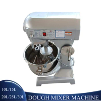 Flour Mixer Machine For Bread Pasta Automatic Commercial Dough Kneading Food Meat Fill Machine Industrial Mixing 220v