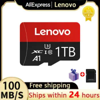 Lenovo Memory TF Card 512GB 256GB 128GB SD/TF Flash Memory Card 1TB 512 256 GB Micro TF/SD Flash Card For Phone Ps5 Dropshipping