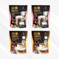 Dee Go Cocoa 2 ถุง  40 ซอง + Dee Go Coffee  2  ถุง 40 ซอง