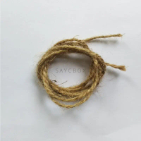 TALI RAMI / GONI 1 METER TALI CRAFT VINTAGE COKLAT 2PLY 3PLY