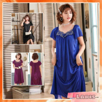 TERSEDIA Laris - Jumbo lingerie dress wanita renda kuning fit XXL / baju tidur wanita sexy jumbo bah