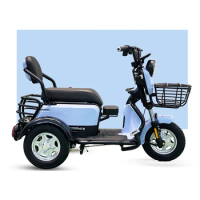 Foldable Electric Passenger Tricycles Mobility Scooter Adult Folding Motor Travel Adult Handicap 3 Three Wheel Mobility