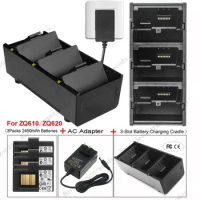 3-Slot Battery Charging Cradle for zebra QLN220 QLN320 QLN620 QLN610 ZQ510 ZQ520 ZQ511 ZQ521