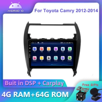 Bosion Android 10.0 DSP CarPlay Car DVD Radio Multimedia Player For Toyota Camry 2012-2014 2 din GPS Navigation DSP IPS