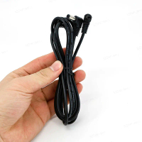 0.3m 1m 2m DC male to male dual angel Power cable Plug L-shaped 5.5X2.1mm 5.5*2.1 90 Right Angle Jac