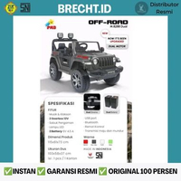Mainan Mobil Aki Anak Remote Control PMB 8288 dan 8288B Mobilan Aki PMB M-8288 PMB-M8288 MERAH