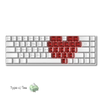 คุณภาพดี ZIFRIEND TK68  คีย์บอร์ดเชิงกล 68 คีย์ คีย์บอร์ดแบบมีสาย RGB Mechanical Keyboard Hot-swappa