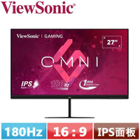 【現折$50 最高回饋3000點】優派ViewSonic 27型 VX2779-HD-PRO 電競螢幕