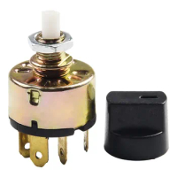 Tcorrosion‑resistan Blower Switch Air Conditioner Blower Switch Switch 12V And 24V 3‑speed A Long Service Life