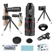 Telephoto Lens, for Mobile Phones, Universal Zoom Camera Lens, 36X Zoom, HD, Suitable for Smartphone