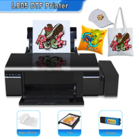 DTF Printer Machine A4 For Epson L805 DTF Directly Transfer Film Printer For Clothes Textile T-shirt Print DTF Transfer Printer