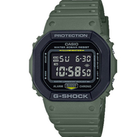 卡西歐手錶男G-SHOCK軍工迷彩方塊電子GA-2100SU/DW-5610SUS-5/3A