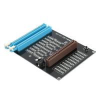 PC PCI-E AGP X16 Dual-use Socket With Light tester Display Checker Tester Graphics Card Diagnostic Tool