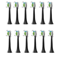 4pcs Tooth Brush Heads Replacement for Philips Diamond Clean FlexCare Standard Electric Tooth Brush Replace Heads Bristles Nozzl