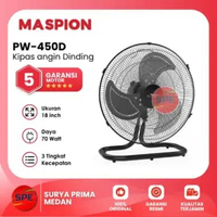 POWER WALL MASPION 18 INCH PW-450D / PW450D GARANSI RESMI (MEDAN)