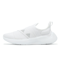 adidas 休閒鞋 Puremotion Adapt SPW 女鞋 白 彈力帶 緩衝 運動鞋 愛迪達 ID4430