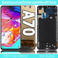 Super AMOLED For Samsung Galaxy A70 LCD Display A705 A705F INCELL For Samsung A70 SM-A705FN/DS Touch Screen Digitizer Assembly