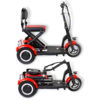 Electric Tricycles 3 Wheel Mobility For Elderly Electric Scooter Folding Type Low Speed For Disabled Handicapped Scooter