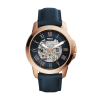 FOSSIL品味質感設計黑金機械腕錶44mm(ME3170)
